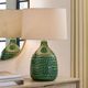 Uttermost® Breya Green Glaze Table Lamp-1