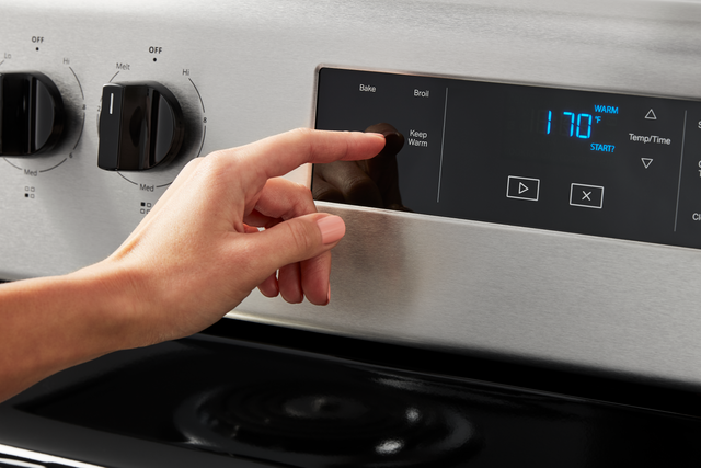 Whirlpool® 30" Stainless Steel Freestanding Electric Range-8
