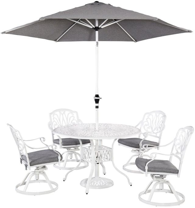 homestyles® Capri 7-Piece White Dining Set-0