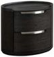 Furniture of America® Osterley Black Nightstand-0