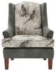 Best® Home Furnishings Field & Stream Home Andrea MFX2 Wing Back Chair with Dark Walnut Legs-1