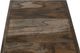 International Furniture Direct Teak Stained Dark Chairside Table-5