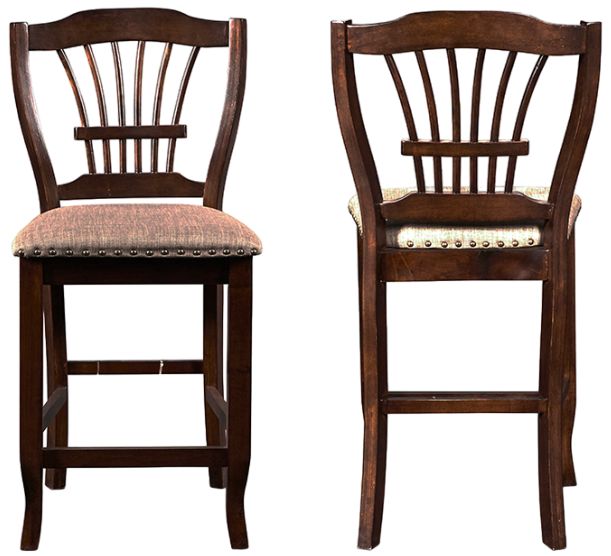 New Classic® Home Furnishings Bixby 5-Piece Espresso Counter Dining Set-3