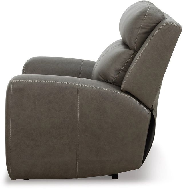Signature Design by Ashley® Roman Smoke Power Recliner-4