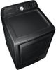 Samsung 3400 Series 7.4 Cu. Ft. Black Stainless Steel Front Load Electric Dryer-3
