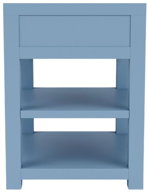 Riverside Furniture Rosalie Cabana Blue Chairside Table-4