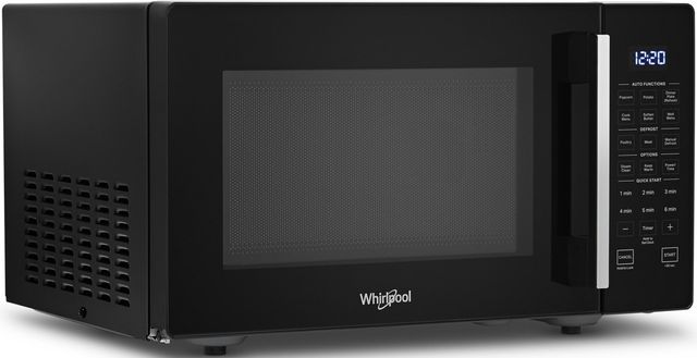 Whirlpool® 0.9 Cu. Ft. Black Countertop Microwave-2