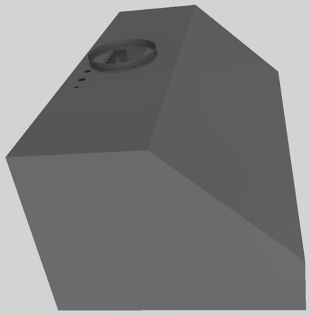 Vent-A-Hood® 42" Gunsmoke Wall Mounted Range Hood-3