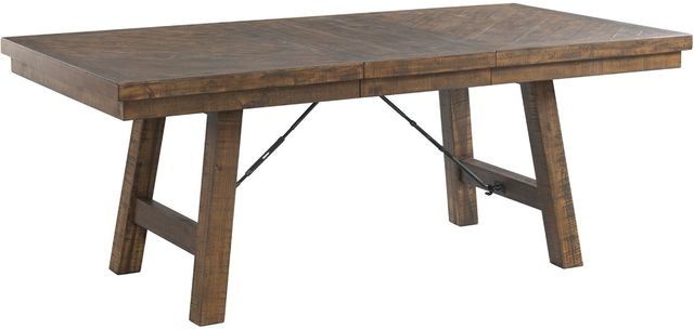 Elements International Jax 5-Piece Cherry/Cream Dining Set-1