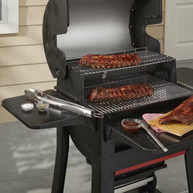 Weber® Grills® Stainless Steel Folding Side Shelf
