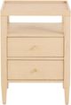 Bassett® Furniture Willow Natural Sand Bedside Table-2