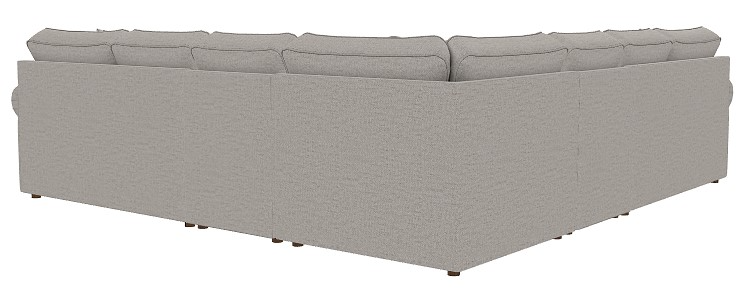La-Z-Boy® Collins 5-Piece Mocha Sectional | Karvonen's