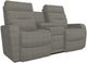 La-Z-Boy® Baron Granite Power Wall Reclining Loveseat with Console and Headrest-0
