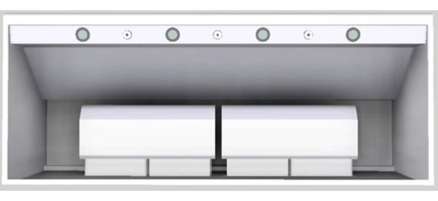 Vent-A-Hood® 60" White Wall Mounted Range Hood-3