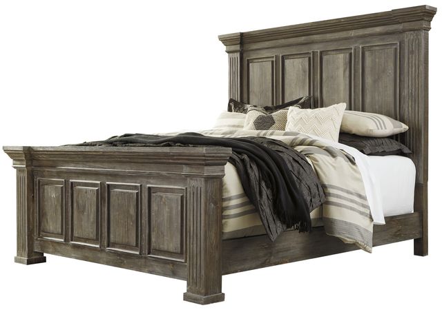 Signature Design by Ashley® Wyndahl 4-Piece Brown Queen Panel Bed Set-1