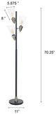 Stylecraft Pesch Gold Floor Lamp-2