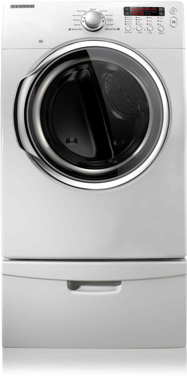 Samsung 7.3 Cu. Ft. Neat White Electric Dryer-1