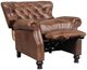 BarcaLounger® Presidential Wenlock Tawny Leather Manual Recliner-2