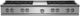BlueStar® RNB Series 60" Stainless Steel Natural Gas Rangetop-0