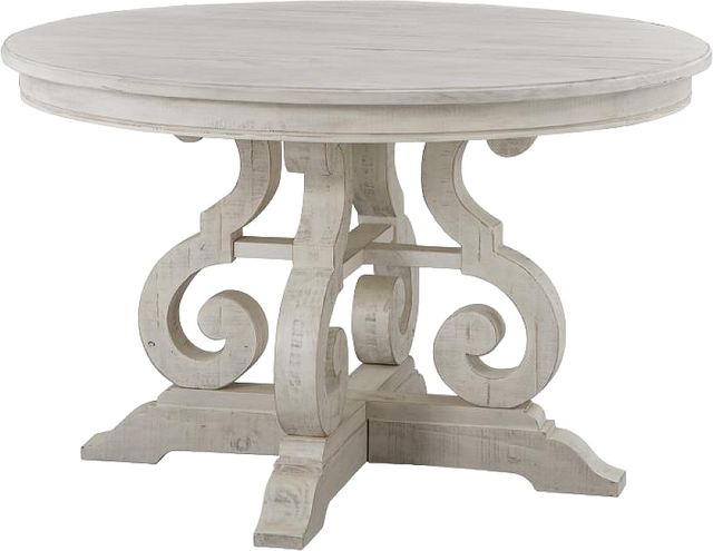 Magnussen Home® Bronwyn Alabaster 48" Round Dining Table-0
