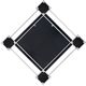 ACME Furniture Asbury Chrome Wall Accent Mirror-1