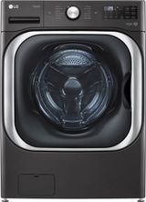 LG 6.0 Cu. Ft. Black Steel Front Load Washer