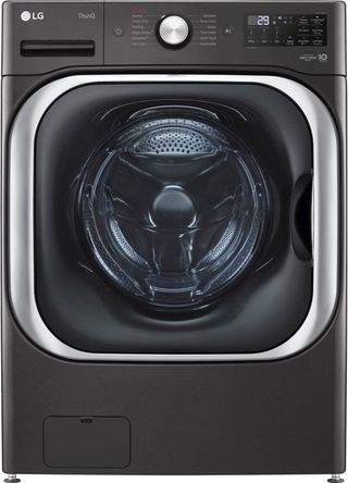 LG 6.0 Cu. Ft. Black Steel Front Load Washer