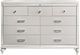 New Classic® Home Furnishings Valentino 4-Piece White California King Panel Bedroom Set-5