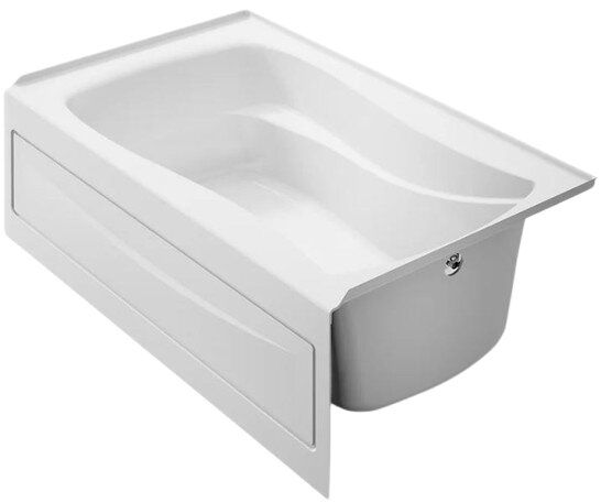 KOHLER® Mariposa® White 60" x 36" Alcove Bath - Right Drain-0