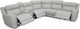 Parker House® Calgary 6-Piece Stone Modular Power Reclining Sectional-1