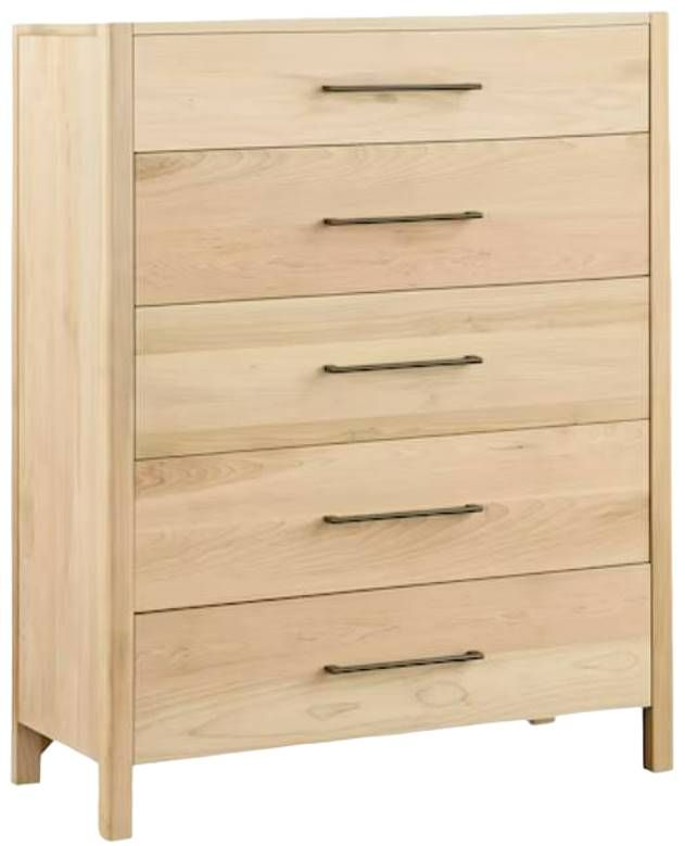Bassett® Furniture BenchMade Parkway Lucent 5-Drawer Chest-0