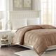 Olliix by Madison Park Brown All Season Hypoallergenic Microfiber Down Alternative King Windom Blanket-5