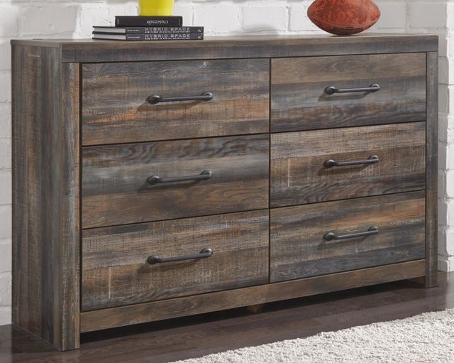 Signature Design by Ashley® Drystan 2-Piece Multi Full Panel Bookcase Bed Set-4