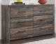 Signature Design by Ashley® Drystan 2-Piece Multi Full Panel Bookcase Bed Set-4