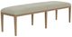 Riverside Furniture Davie Gray/Pale Oak Dining Bench-0