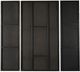 A & B Home Set of 3 Black and White Wall Art-1