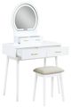 Homelegance® Camilla White Youth Vanity Dresser with Mirror and Stool Set-4