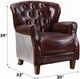ACME Furniture Brancaster Vintage Brown Accent Chair-2