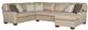 King Hickory Customizable Bentley 3-Piece Fabric Sectional -0