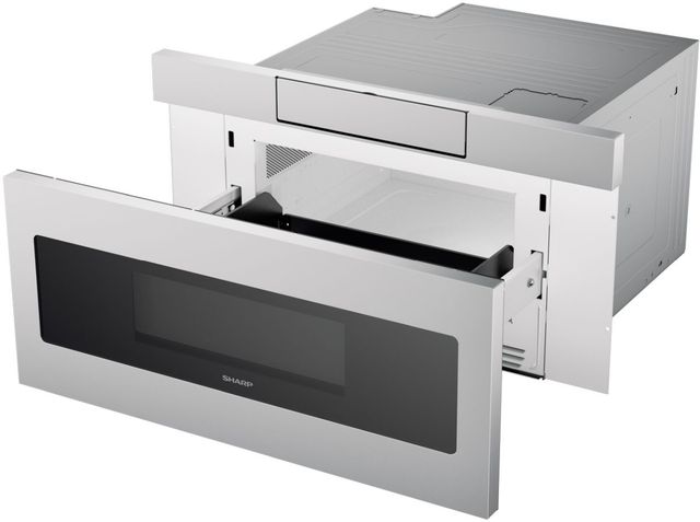 Sharp® 1.2 Cu. Ft. Stainless Steel Microwave Drawer-3