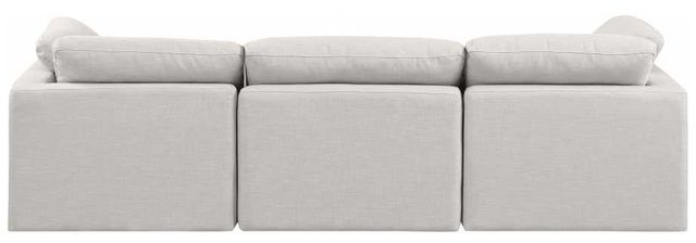 Meridian Furniture Indulge 3-Piece Cream Modular Sectional Sofa-3