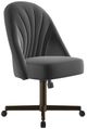 Chromcraft Customizable Landry Swivel Casual Dining Chair-5