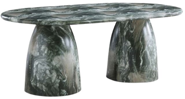 Meridian Furniture Cosenza Green 78" Indoor/Outdoor Concrete Dining Table-0