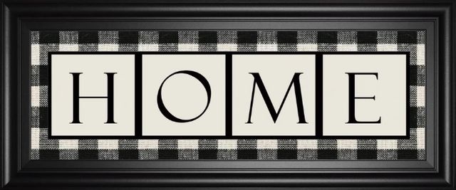 Classy Art Buffalo Plaid Home by Lori Deiter Wall Art-0