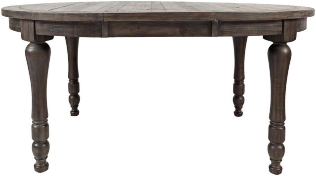 Jofran Inc. Madison County Barnwood Round to Oval Dining Table-2