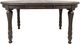 Jofran Inc. Madison County Barnwood Round to Oval Dining Table-2