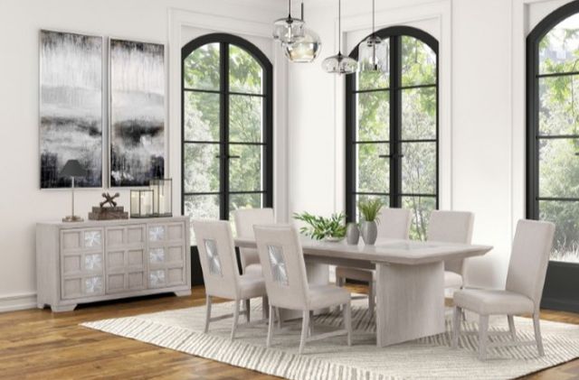 Furniture of America® Argenthart Light Gray Server-1