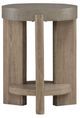 Liberty Furniture Affinity Gray Chairside Table with Dusty Taupe Base-0