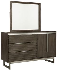 Ashley® Arkenton Grayish Brown Dresser and Mirror