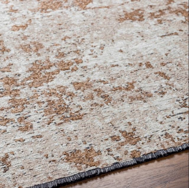 Surya Toscana Charcoal/Cream/Tan 3'x5' Area Rug-4